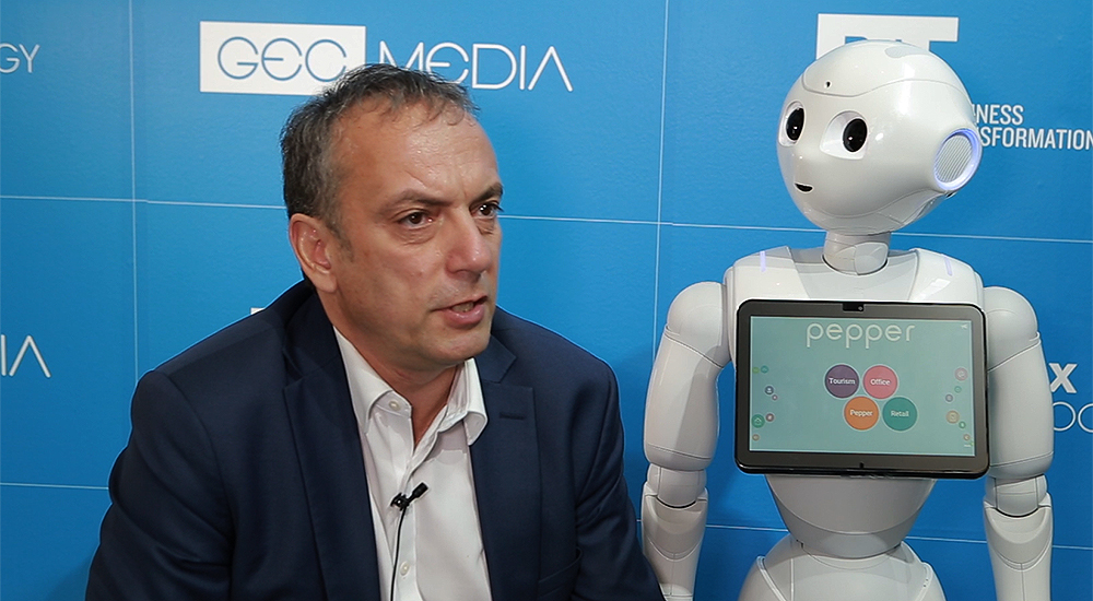  Nicolas Boudot  from Softbank explains the robot business model