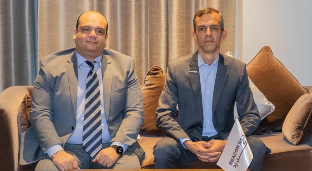 (Left to Right) Yasir El Kabbany, Regional Director, CompTIA Middle East and Africa and Mauricio De Almeida, CEO of BEACON RED