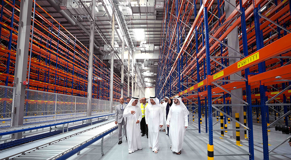 The state-of-the-art facility is spread over 560,000+ square feet and is designed to meet the growing demand for warehousing and distribution space.